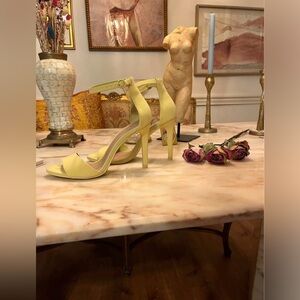 Elegant Yellow Women's Heels